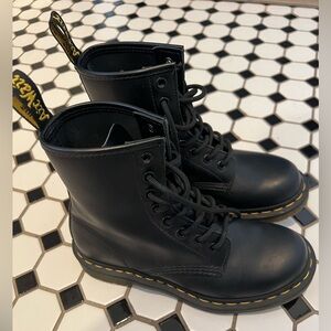 Black high top Dr. Martins Size 6 Boots